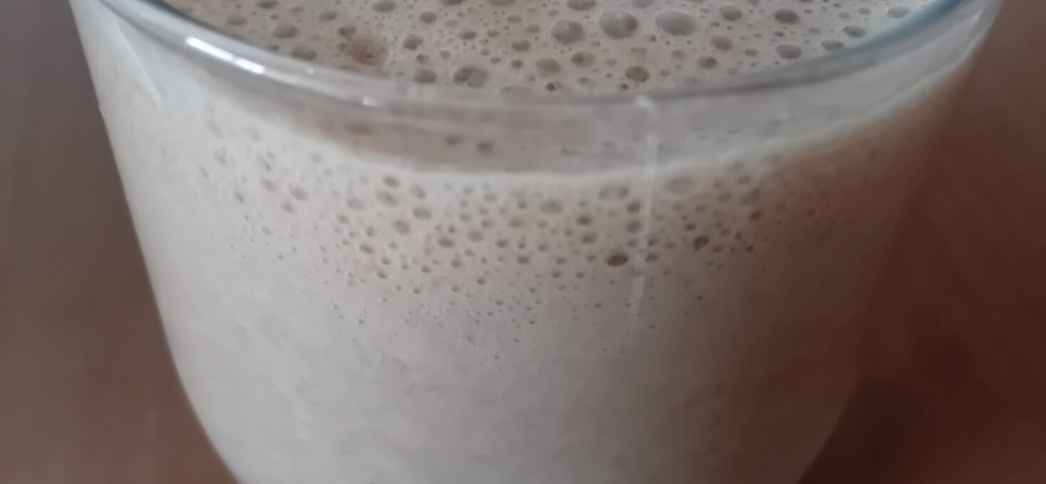 Smoothie with Coffee and Banana (Iced Coffee without added Sugar)